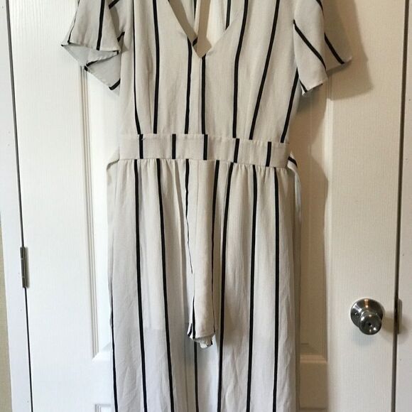 Crystal sky  romper with duster size 7 blue white - Picture 4 of 16